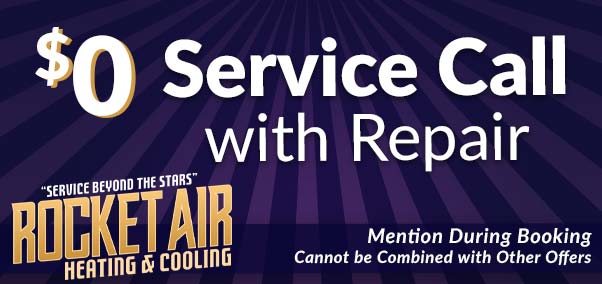 $0 service call with repair