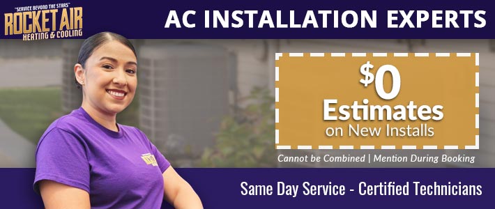 mountain house Air Conditioning Installation Rocket Air Heating & Cooling